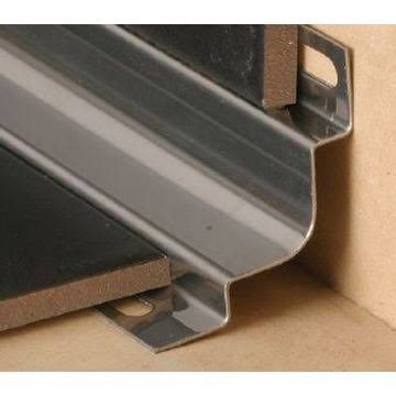 Skirting profile finish detail